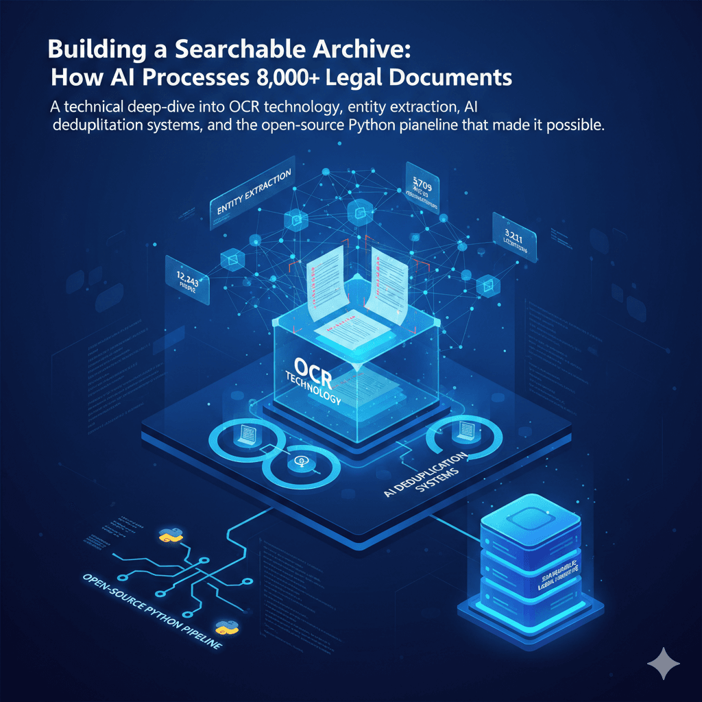 Building a Searchable Archive: How AI Processes 8,000+ Legal Documents