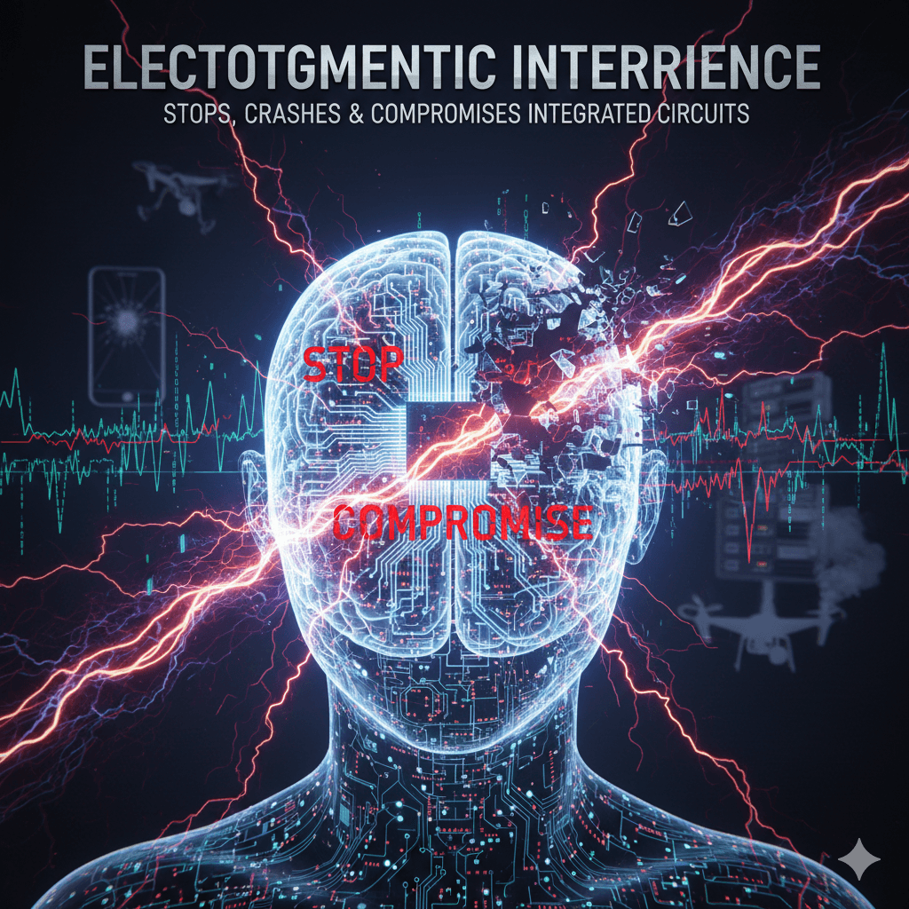 How Electromagnetic Interference Stops, Crashes, and Compromises Integrated Circuits