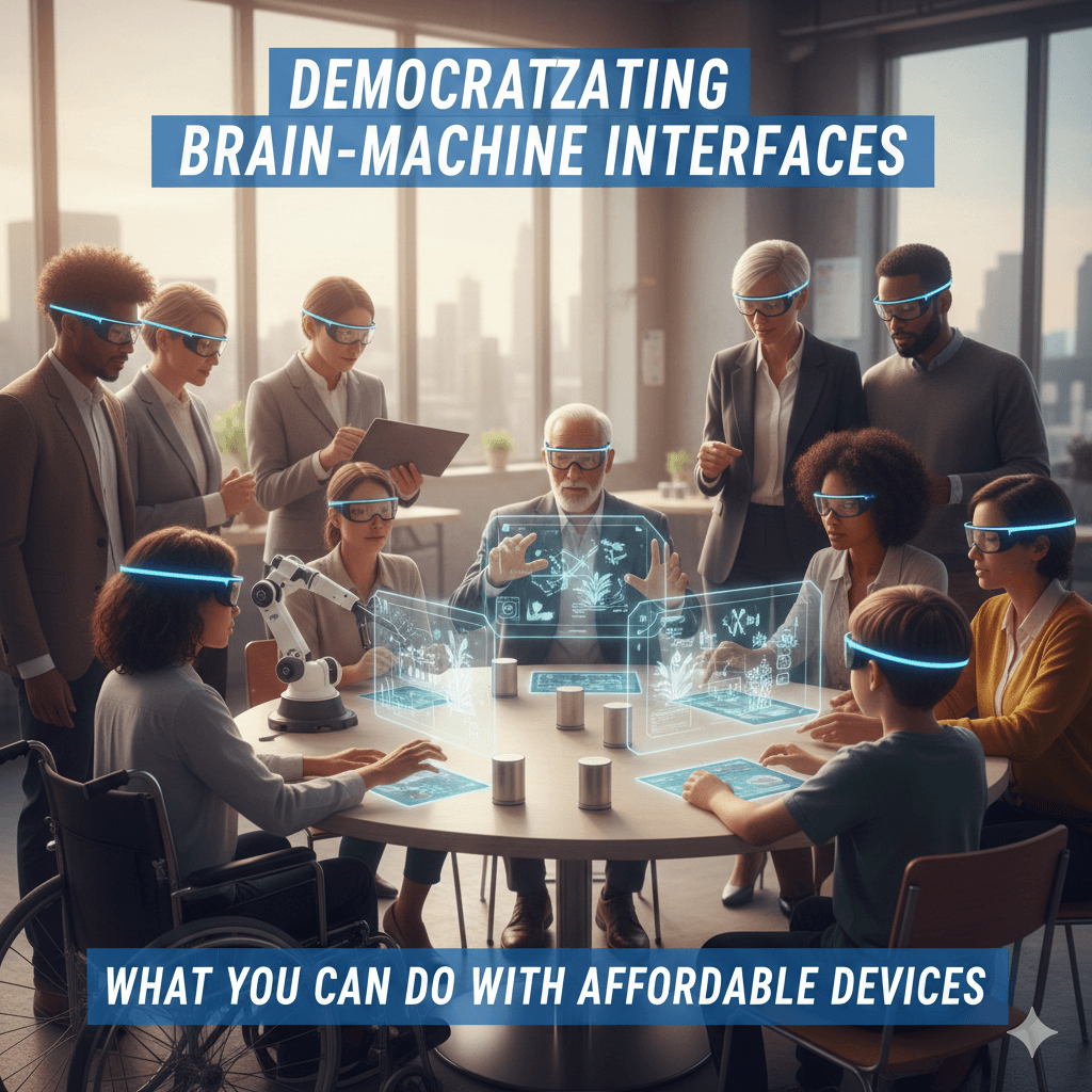 Democratizing Brain-Machine Interfaces: What You Can Do With Affordable Devices