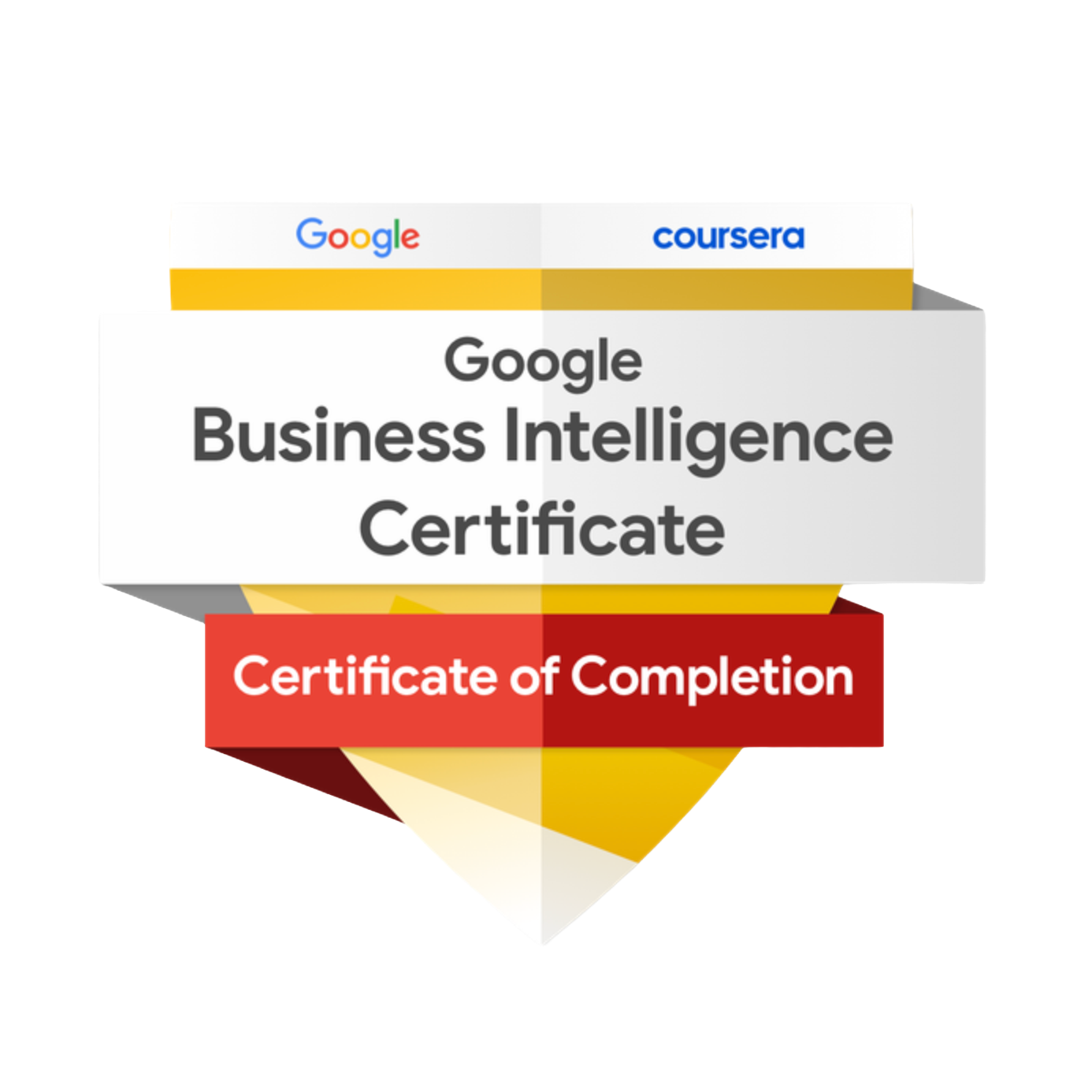 Google Business Intelligence Professional Certificate badge